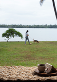 Load image into Gallery viewer, Woven White Jute Mat
