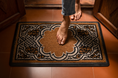 Load image into Gallery viewer, White Lotus Portrait Mat