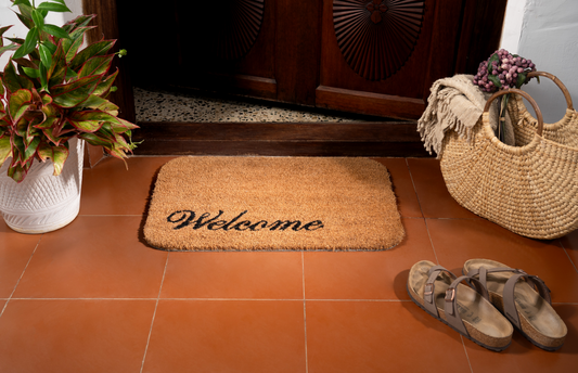 Welcome Coir Doormat