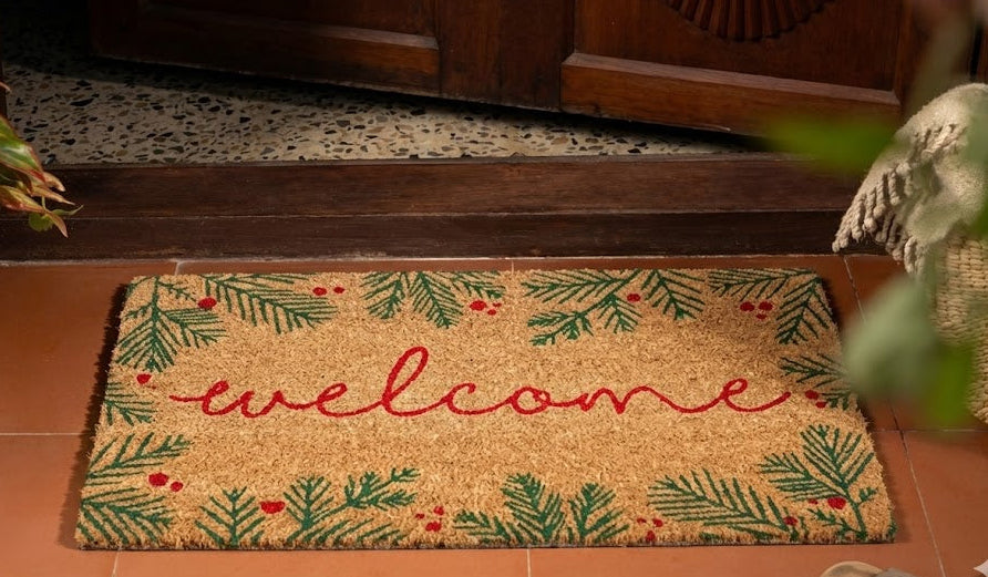 Pine & Berry Welcome Doormat