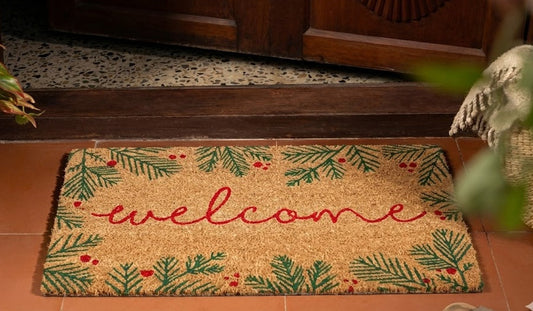 Pine & Berry Welcome Doormat